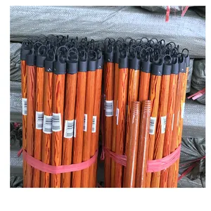 Gagang sapu עץ מטאטא ידית pvc מטאטא מקל 22 mm קוטר sapu lidi עץ ידית עבור רך פלסטיק מטאטא