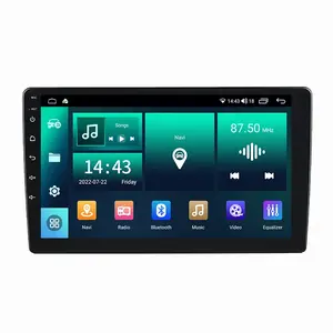 Evrensel android oyuncu 7/9 /10.1/inç 7862 araba video Android GPS 8 çekirdekli 4 + 64GB 4G DSP 1080P arka kamera Carplay