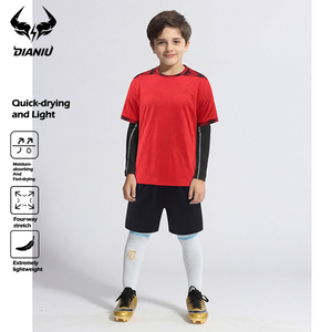 Loopshirt voor voetbalteams, 100% polyester, sneldrogend, ademend, sportkleding, training, op maat gemaakt logo en tekstprint - Product Image 5