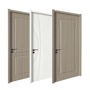 Porta de PVC de Alta Qualidade com <span class=keywords><strong>Design</strong></span> Minimalista para Interiores de Quartos, Novo Estilo, à Prova de Som e Água, Madeira Maciça de Alto Padrão - Product Image 1