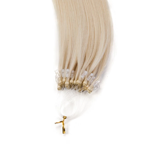 Jasmine Beauty 100% Virgin Remy European keratin tipHuman Hair Silky Straight Wave Machine Double Weft <b>micro</b> loop hair <b>extension</b> - Product Image 4