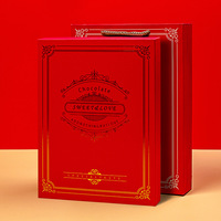 12pcs Creative Noël Ciel Étoilé Emballage Vide Fécule De Maïs Boîtes En Papier pour Nourriture pour Planète Chocolat Boîte Cadeau