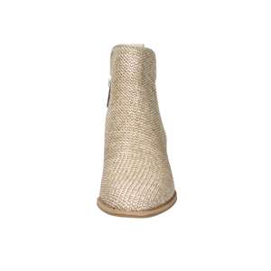 Bottines Western pour femmes Carmela, beige, talon de 6 cm, mi-mollet, pointures 37, 38, 39, 40 - Product Image 5