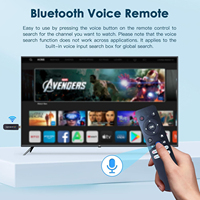 H96 Max 4k Tv Stick Quad Core Android 14 Dual WIFI 2GB RAM 8GB 16GB ROM Amlogic S905L3 Smart Fire TV Stick Set-Top Box H96MAX