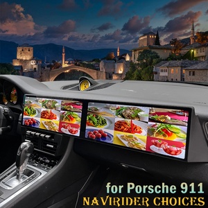 Radio Multimedia para Auto con Pantalla Doble de 12.3 Pulgadas para Porsche Cayman 911 987 Boxster 997 991 2012-2023, Android 15, Navegación GPS, Auto Carplay - Product Image 4