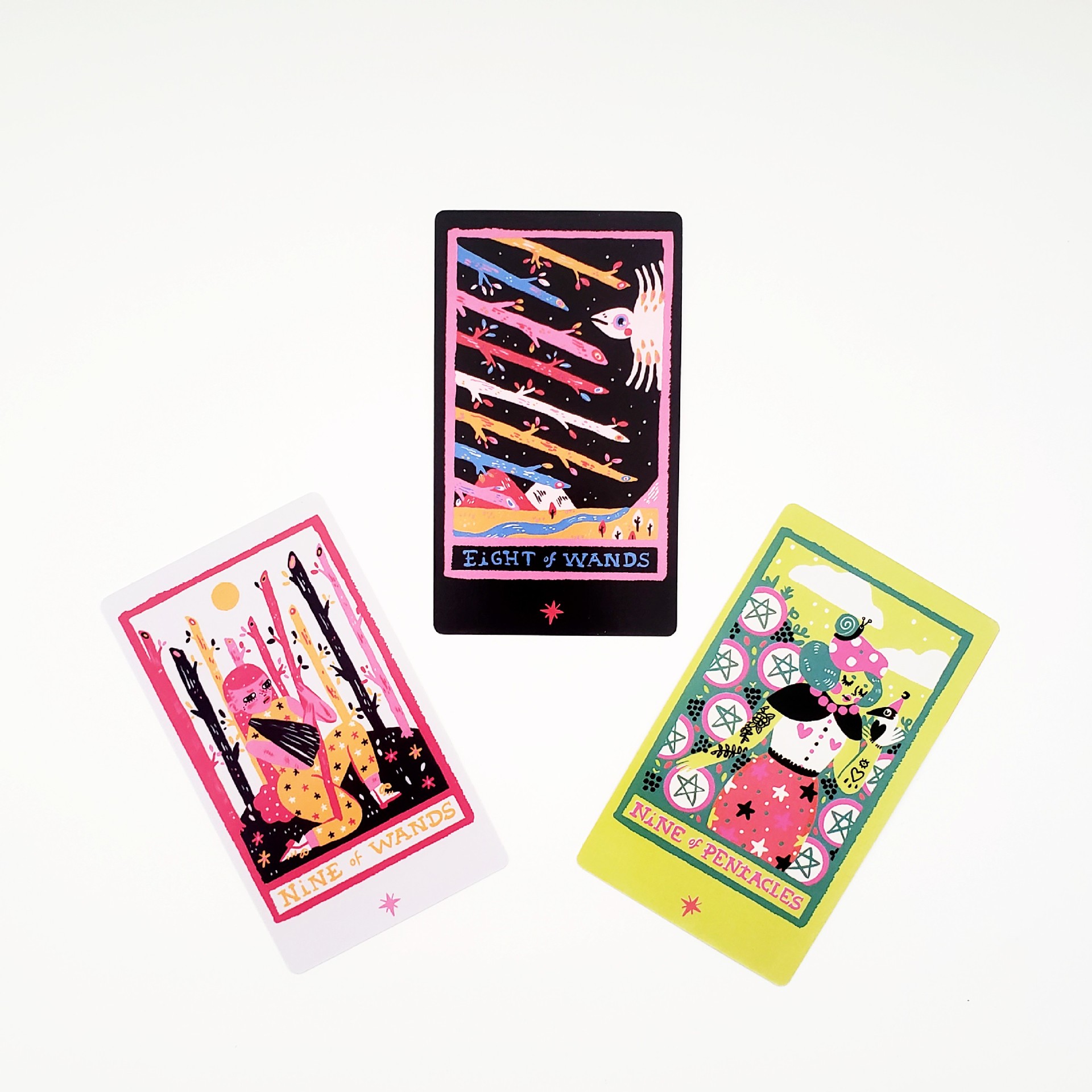 2024 New 12 * 7cm English Version Card Rainbow Tarot Rainbow Tarot