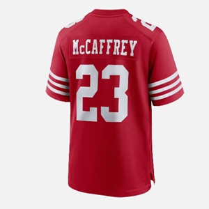 Jersey Sepak Bola Amerika Bordir Berkualitas Grosir San Francisco # 85 Kittle # 97 Bosa # 23 Christian McCaffrey # 13 Brock Purdy - Product Image 2