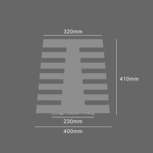 Acrylic <strong>Display</strong> Stand Recyclable Retail <strong>Display</strong> Case Removable Clothing <strong>Rack</strong> for Store for Showcase Building Materials - Product Image 3