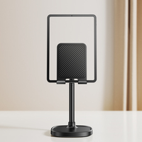 Support de tablette en alliage d'aluminium Jopree X66Plus avec crochet antidérapant de 14cm de large pour une utilisation au bureau