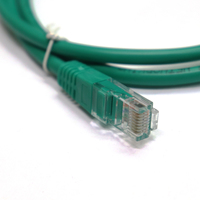 Kabel Ethernet Tembaga RJ45 UTP FTP 0.5m 1m 2m 3m 5m Cat5e Cat6 Cat6a Patch Cord