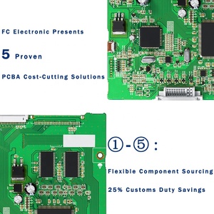 FC Printed Circuit Board Manufacturing SMT DIP Need Gerber Files BOM List OEM Factory Circuit Board Custom PCB PCBA - Product Image 1