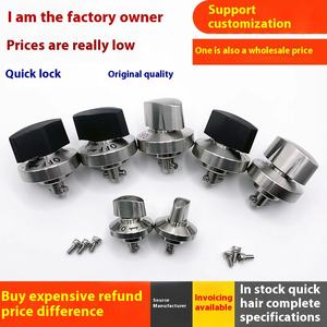 QCTH0525 0834-10N/B-SUS a bloccaggio rapido in acciaio camma morsetti morsetti con morsetto a pollice per fascetta - Product Image 2