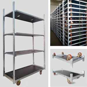 Chariots de transport de plantes portables faciles à assembler stockage personnalisé transport chariot cc pour plantes de jardinage chariot à fleurs - Product Image 2