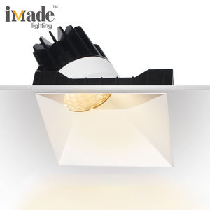 <span class=keywords><strong>IMADE</strong></span> 95Ra Trimless Square LED Spot Light Arandela de pared LED antideslumbrante Downlight para proyectos de hoteles - Product Image 4