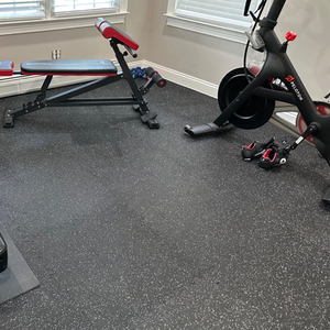 Sanhong nhà phòng tập thể dục cao su gạch sàn Câu Đố thể dục tập thể dục phòng tập thể dục bảo vệ sàn 14mm EPDM EVA cao su phòng tập thể dục <span class=keywords><strong>Mat</strong></span> gạch - Product Image 1