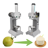 Machine voor het trimmen en schillen van kokosnoten, groenten en fruit, 304 roestvrij staal, commercieel gebruik, eenvoudig te bedienen, 380V