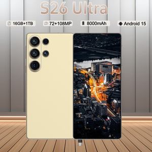 Smartphone S26 Ultra 5G 2026 con Display da 6.9 <span class=keywords><strong>Pollici</strong></span>, 16GB+1TB, Fotocamera da 108MP, CPU Deca-Core, Android 15, Dual SIM, Lunga Durata della Batteria - Product Image 4