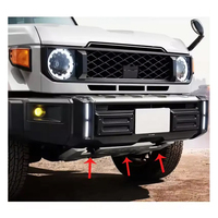 Maictop Accessoires de voiture Pare-chocs avant en aluminium Couvercle de moteur Facelift pour Land Cruiser 70 Series Lc70 Lc76 Lc78 Lc79