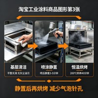 Recubrimiento nano inorgánico negro mate 8H anti-graffiti, resistente a ácidos, álcalis y altas temperaturas para acero inoxidable