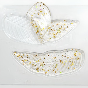 Patchs Hydrogel au Collagène en Forme de Feuille Scintillante Or pour les Yeux – Anti-rides, Hydratants, Contre les Cernes et les Poches – Effet Cristal Sous les Yeux – Vente en Gros - Product Image 1