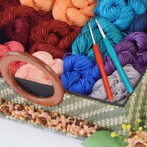 Single Head Knitting Tool Set with Candy-Colored Soft Handle <b>Crochet</b> <b>Hook</b> 2mm Thick Aluminum Oxide Plastic <b>Crochet</b> <b>Hook</b> for Wool - Product Image 4