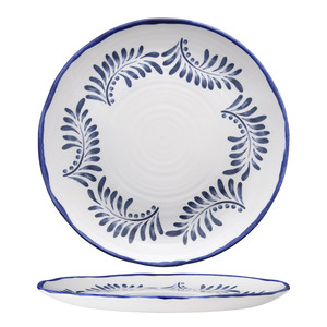 Plato de Cena Mediterráneo Dudson Harvest, Decorado a Mano, Cerámica, 29 cm, Suministros para Hostelería, Vajilla al por Mayor - Product Image 1