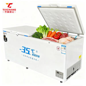 <span class=keywords><strong>Freezer</strong></span> Horizontal Econômico, <span class=keywords><strong>Freezer</strong></span> Profundo de 1280mm de Largura, Tipo de Duas Portas para Carne Congelada, Peixe e Alimentos - Product Image 1