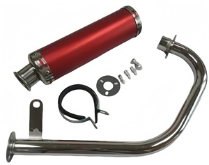 Système d'échappement de moto Cg125 Cg150 <span class=keywords><strong>Kit</strong></span> d'échappement de silencieux de moto - Product Image 2