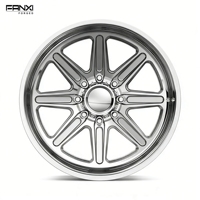Jantes concaves polies 20x12 22x12 22x14 24x14 Super Single Forgées 8x170 8x180 8x6.5 8x5.5 Jantes tout-terrain pour Ford F-150