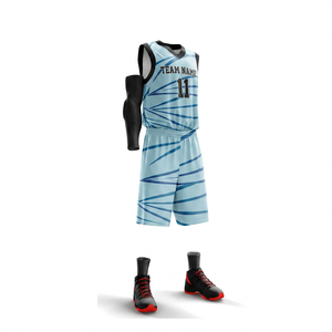 Custom Basketball Uniform Set Sublimation <b>Jersey</b> <b>Shorts</b> Men <b>Women</b> Teamwear Sportswear Basketball Team Uniform Manufacturer - Product Image 1