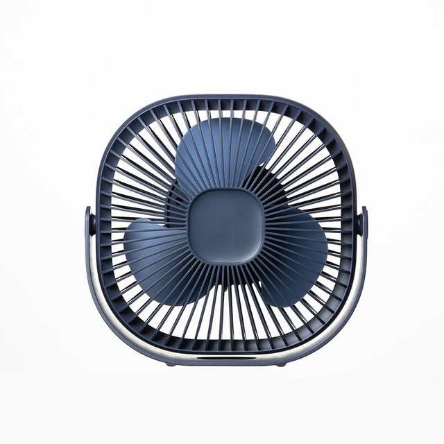 2025 New Standing Small USB Charging Electric Fan Industrial Rechargeable Foldable Mini Fan Portable USB Quiet Desktop Fan