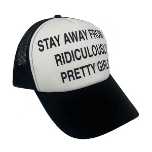 Casquettes bleues Y2K de haute qualité pour femmes, casquettes de camionneur avec logo personnalisé, broderie en mousse, casquette à 5 panneaux avec dos en maille, casquette bicolore, gorras de luxe - Product Image 2