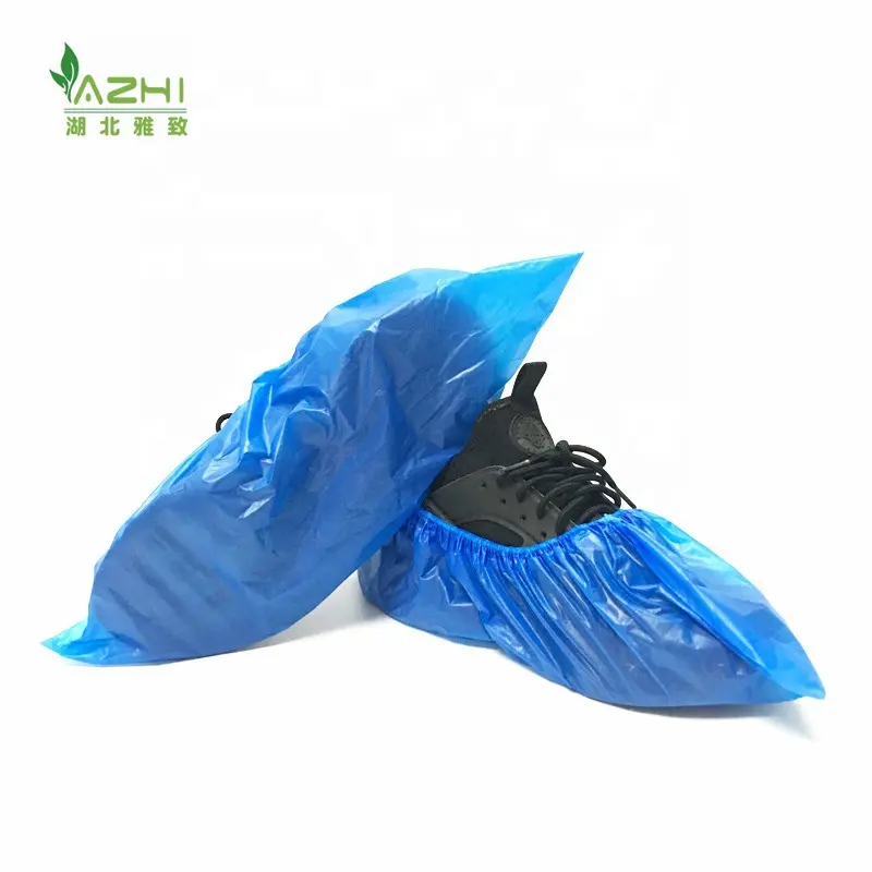 polyethylene China cheap shoe protection covers one time use plastic waterproof rain shoe cover for men