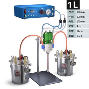 Máquina de llenado de pegamento semiautomática de dos componentes AB 36Z 1L con agitación eléctrica, ideal para resina epoxi y pegamento de encapsulado. - Product Image 2