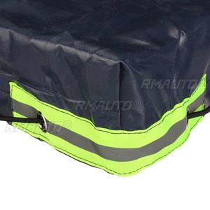 155x125x13cm Camper Trailer Cover <b>Tent</b> 600D Waterproof Dust-proof Anti-UV Windproof Roof Shelter <b>Canopy</b> for RV Camping Van - Product Image 5