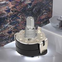 Soundwell RS25 25mm Sakelar Putar Berkualitas Tinggi Potensiometer Elektronik Premium