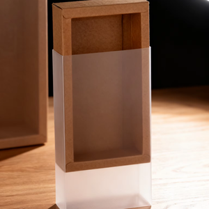 Caja de Cartón Rígido Reciclable con Ventana Transparente para Sushi, Bento, Papas Fritas, <span class=keywords><strong>Pollo</strong></span>, Muffins y Cupcakes - Product Image 2