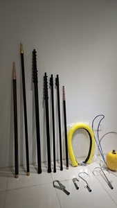 Varillas Telescópicas de Fibra de Carbono de 30 a 60 Pies, Varilla de Expansión de Alta Rigidez <span class=keywords><strong>para</strong></span> Rescate y Salvamento Acuático al Aire Libre - Product Image 5