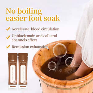 Phisya krim rendam kaki Herbal tradisional untuk mengurangi bau kaki, menenangkan kaki nyeri, meningkatkan tidur dengan kayu hangat dan jahe kering - Product Image 2