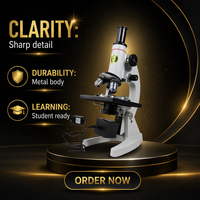 Phenix XSP-06 100X-1600X Portable Hot Sale Electron Microscopes Monocular Biological Microscope for Pathology
