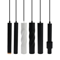 Rail de suspension magnétique pour lampe suspendue, luminaire de plafond intelligent Tuya 48V Dimmable 3000K 4000K 6000K Cob noir