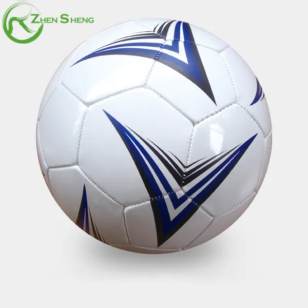 Pallone da calcio per esercizi di allenamento con pallone da calcio in PVC PU di alta qualità Zhensheng