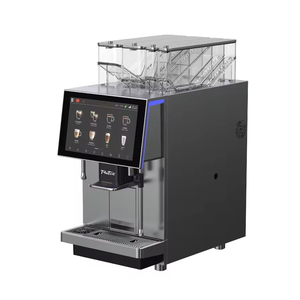 เครื่องชงกาแฟเอสเพรสโซเชิงพาณิชย์แบบออลอินวัน พร้อมจอใหญ่ ปรับแต่งเครื่องดื่มได้  พร้อมเครื่องบดกาแฟทรงกรวยในตัว เหมาะสำหรับร้านกาแฟ - Product Image 5