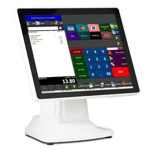 मिनी भुगतान पीओएस मशीन 15.6 इंच 1080P खजांची मशीन पीओएस प्रणाली - Product Image 3