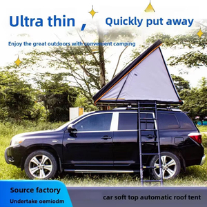 Fábrica OEM de Vietnam: Tienda de campaña Oxford de techo rígido para 4x4 todoterreno, tipo de refuerzo recto, impermeable para cuatro estaciones, para viajes familiares, con logo personalizado. - Product Image 6