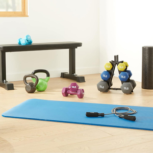 Set di Manubri in PVC Rivestiti in Neoprene di Alta Qualità, Pesi Liberi, Set di Manubri per Donne - Product Image 6