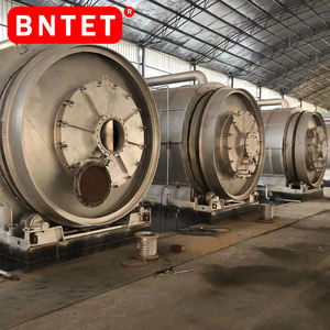 10 12 15 Ton Planta de pirólisis de caucho de aluminio Máquina de pirólisis de alta eficiencia Fabricada por Runda China - Product Image 2