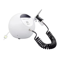Pistolet pulvérisateur sans fil Nano Hydra Dermabrasion Haute Fréquence Kit de beauté pour les lèvres avec jet d'oxygène