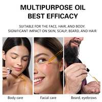 Huile essentielle biologique de marque propre, huile capillaire adaptée au soin du corps et du visage, nourrissante pour les cheveux et anti-âge, idéale pour les massages