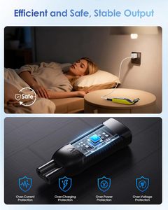 Adaptador de Carga Mini Tipo-C de 8V para <span class=keywords><strong>Afeitadora</strong></span>, Convertidor para QP2530/QP2630 HQ850, Adaptador de Corriente USB-C para <span class=keywords><strong>Afeitadora</strong></span> Eléctrica - Product Image 5